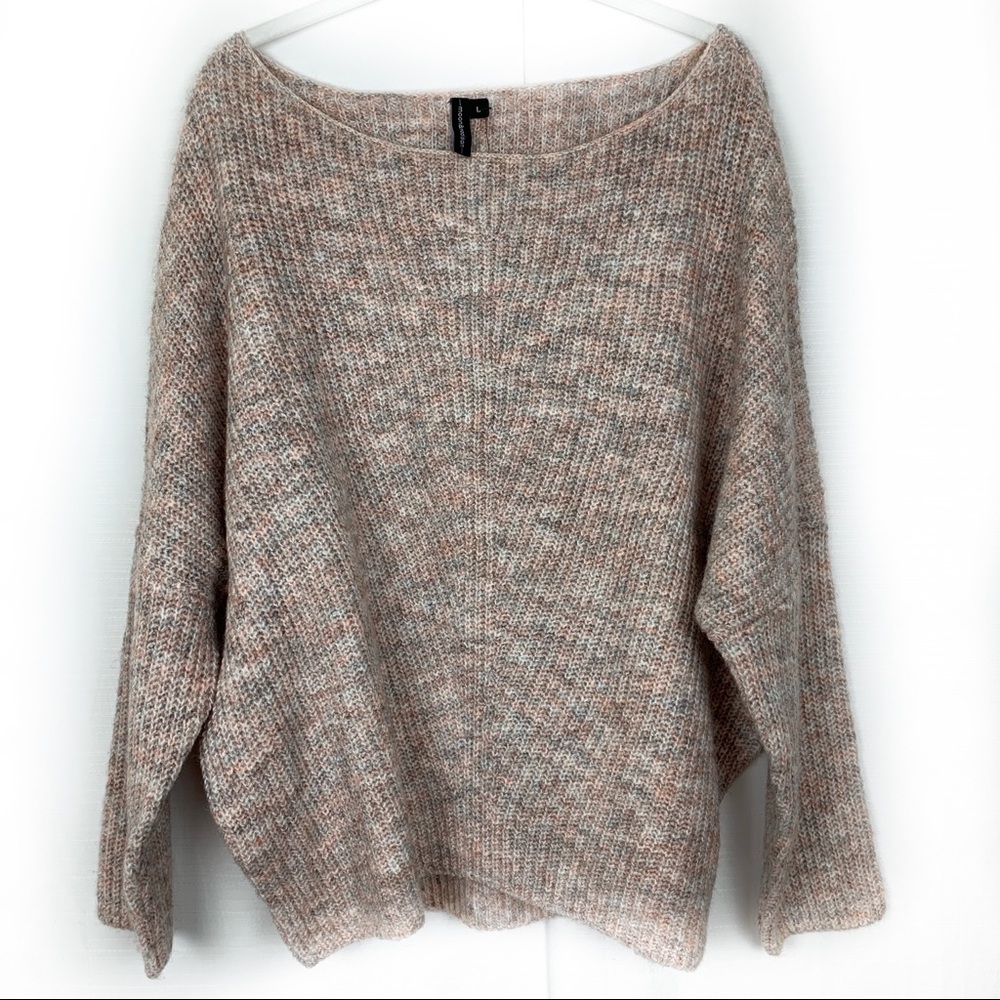 Moon & Madison Wide Neck Batwing Sweater NWT